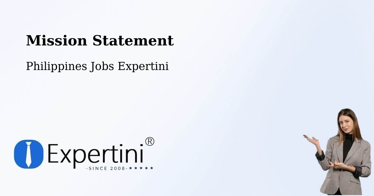 Corporate Mission – San Felipe - Philippines Jobs Expertini